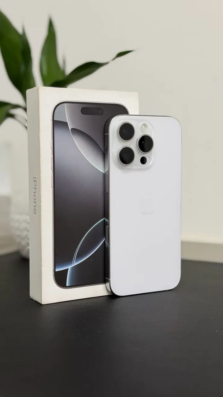 iPhone 16 Pro, 256GB - Seminovo - Celulares e Smartphones
