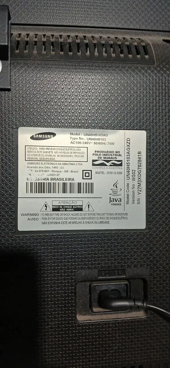 TV Samsung 40" Smart TV - UN40H5103AG - Foto 4