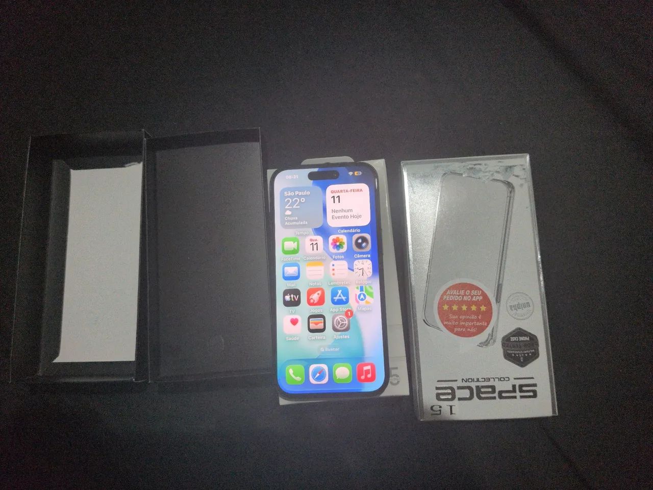 Apple Iphone 15 preto versão americana 
