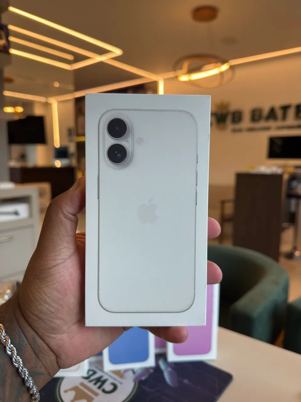iPhone 16 128GB Rosa Azul ou Branco - Lacrado  - Foto 3