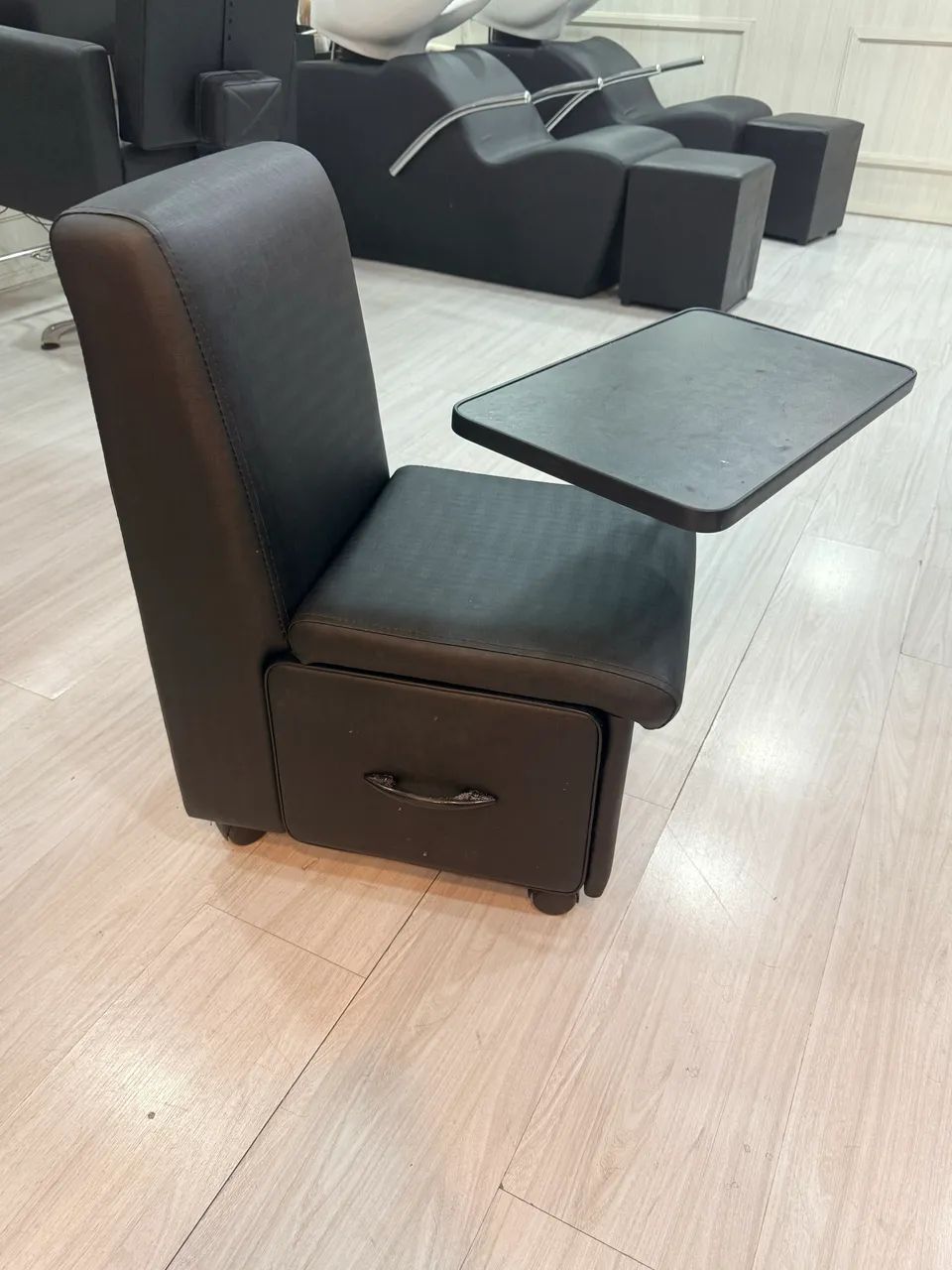 Cirandinha manicure couro preto - Foto 2