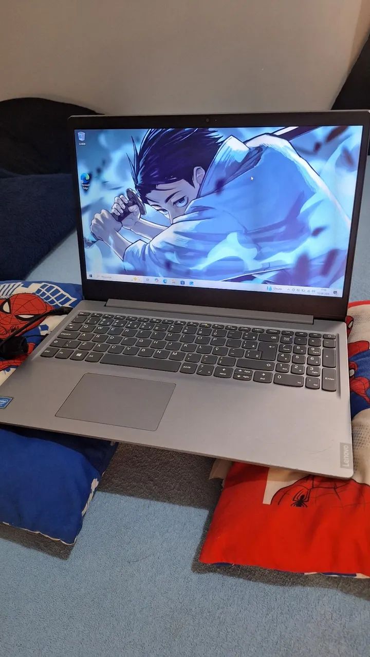 Notebook ideapad lenovo,mouse,mousepad,fone e carregador original.