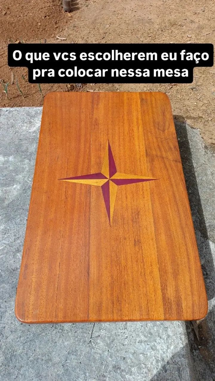 Mesa Rosa dos Ventos 