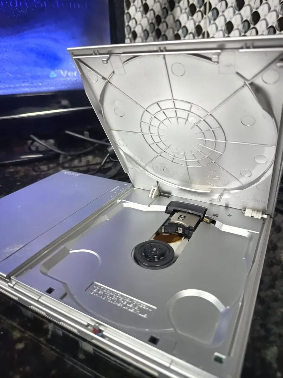 PS2 slim prata travado  - Foto 5