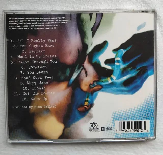 CD Alanis Morissette - Jagged Little Pill (1995) - Foto 3