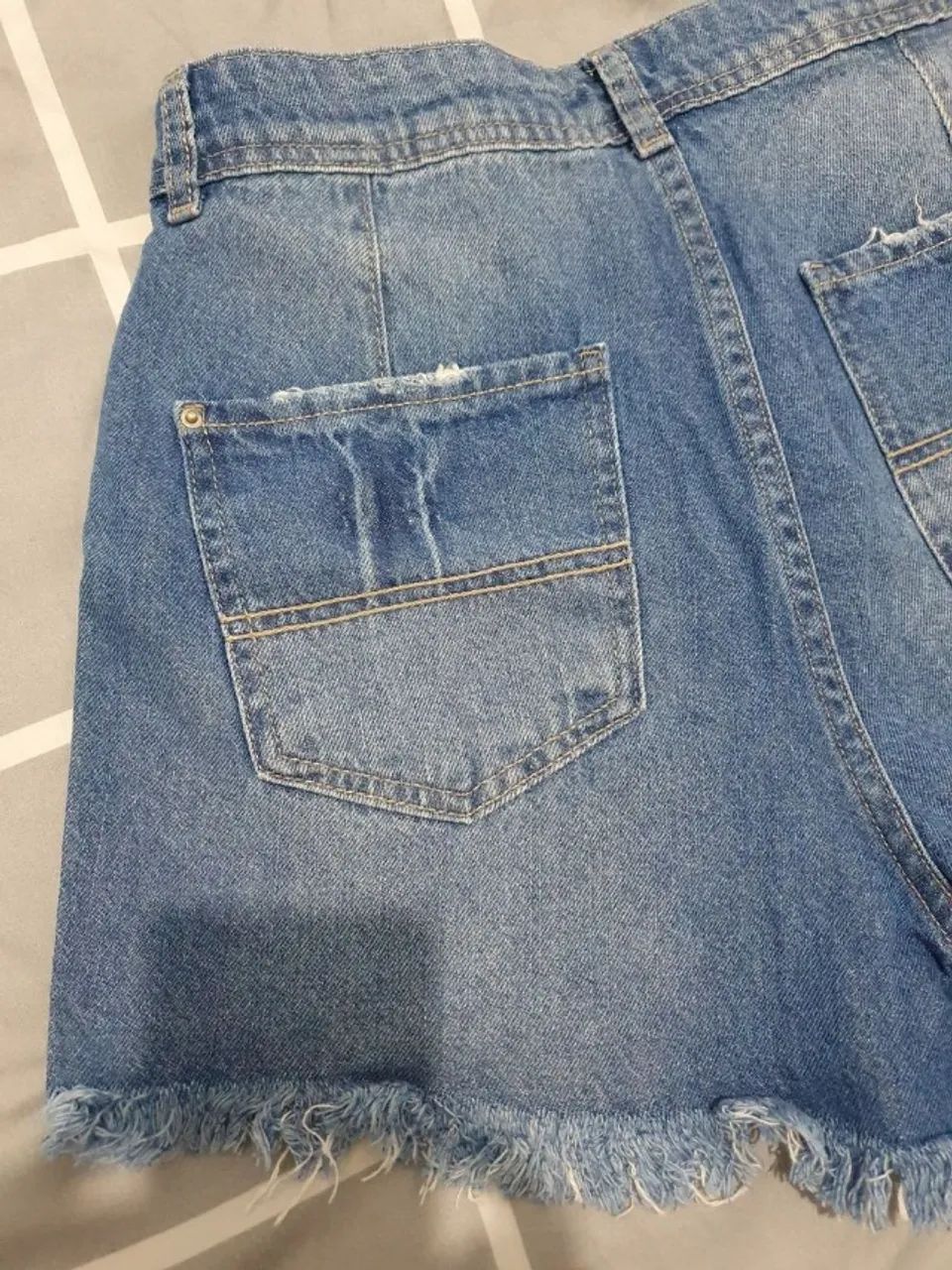 Shorts jeans feminino mom 40 - Foto 3