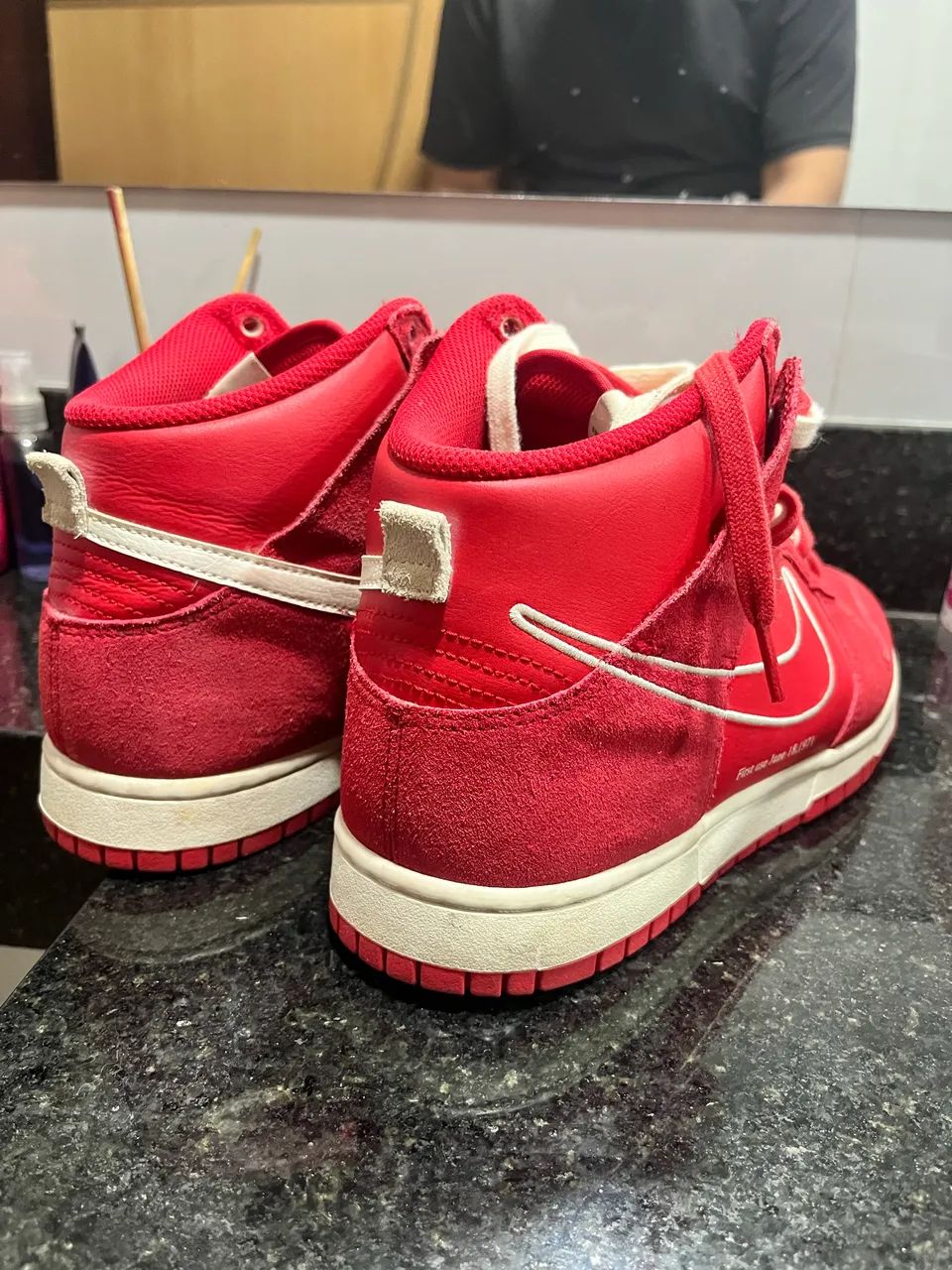 Nike Dunk High - First Use University Red  - Foto 3