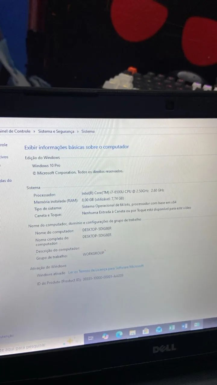 NOTEBOOK DELL I7 - Foto 2