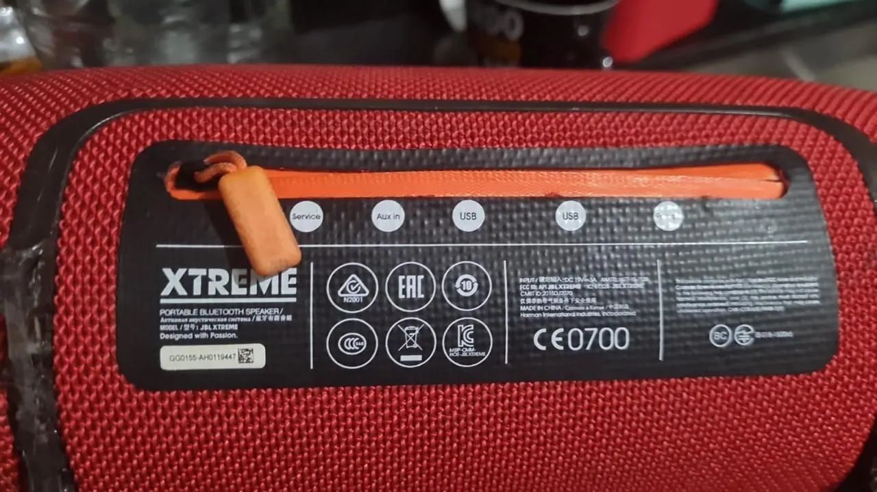 Caixa bluetooth JBL XTREME 1 bateria recém trocada. - Foto 5