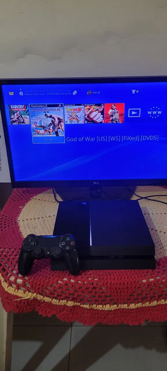 Ps4 Desbloqueado com jogos !!