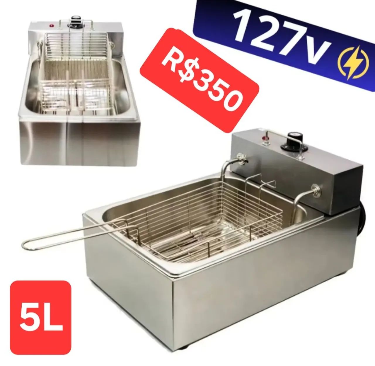 Fritadeira eletrica 5L 