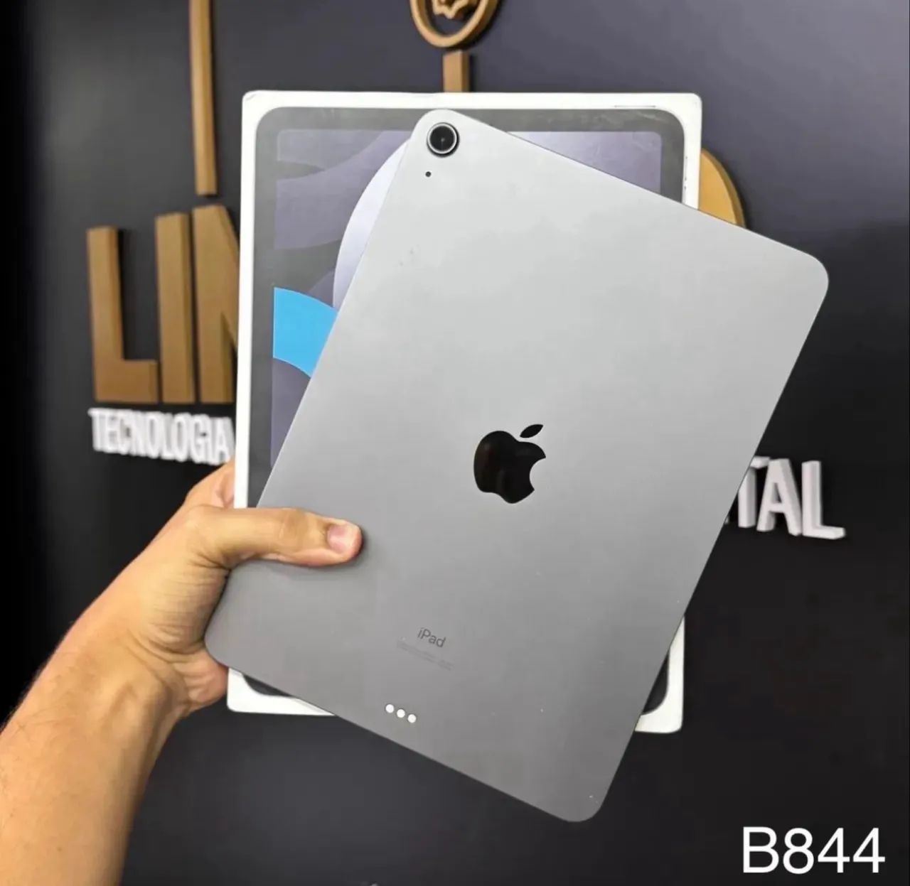IPAD AIR 4ª GERAÇÃO 64GB CINZA ESPACIAL COM CAIXA E CABO ORIGINAL