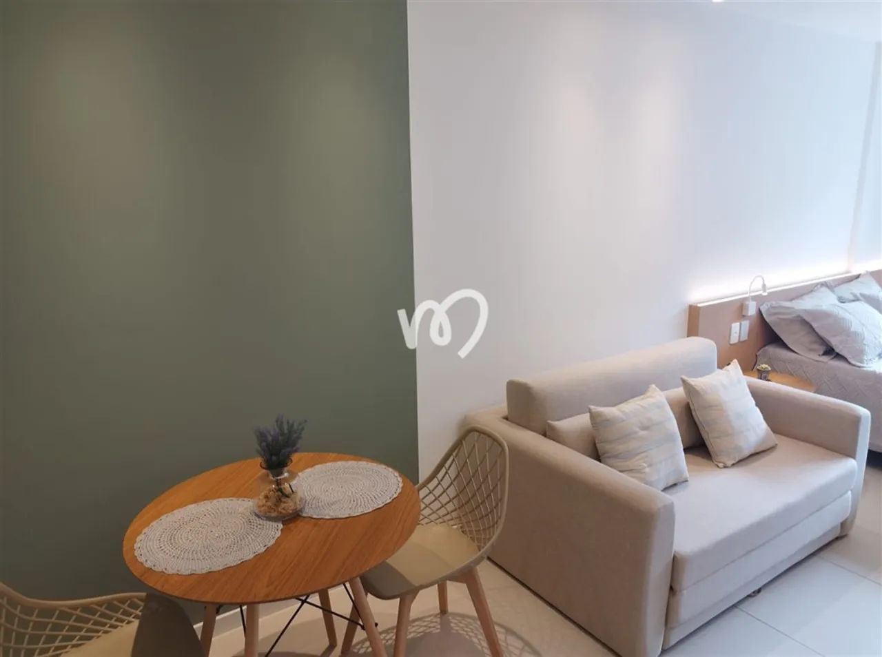 Studio frontal no Skylux Centro | 34 m² | Mobiliado | Airbnb em operação - Foto 3
