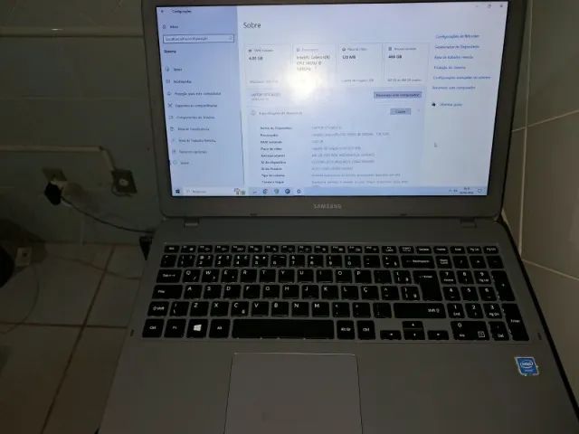 Notebook Samsung - Intel Celeron 3865U - Foto 2