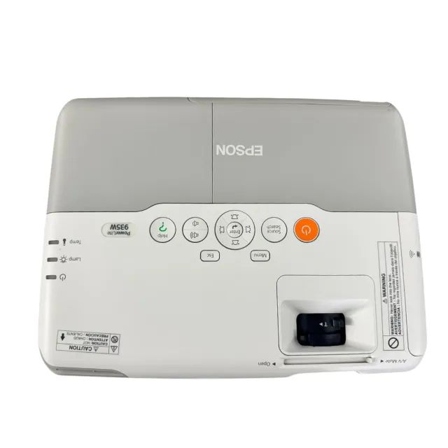 Projetor Epson Powerlite V11h565020 Branco 935w 3700lm - Foto 6