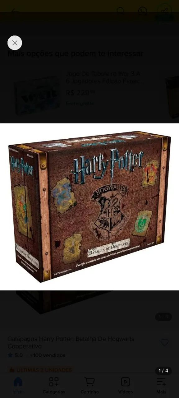 Jogo de Harry Potter - Foto 5
