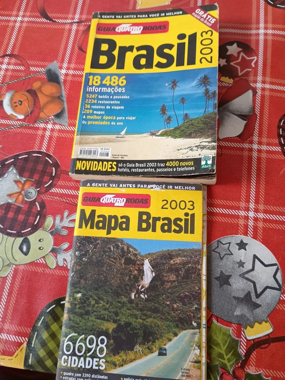 Guia de viagem e mapa do Brasil 2003