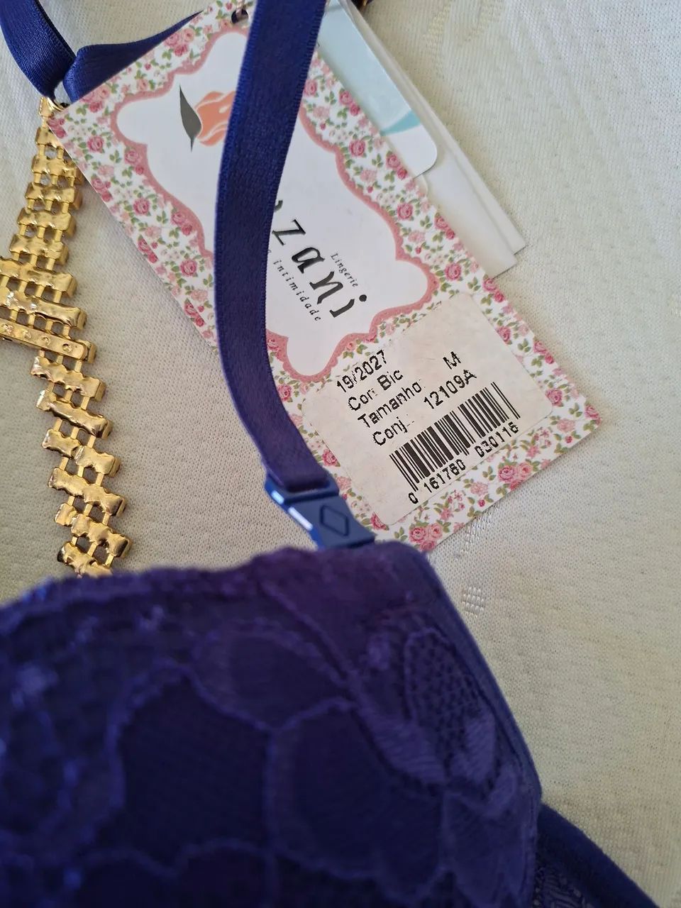 Sutiã Nadador com strass Duzani - Foto 4