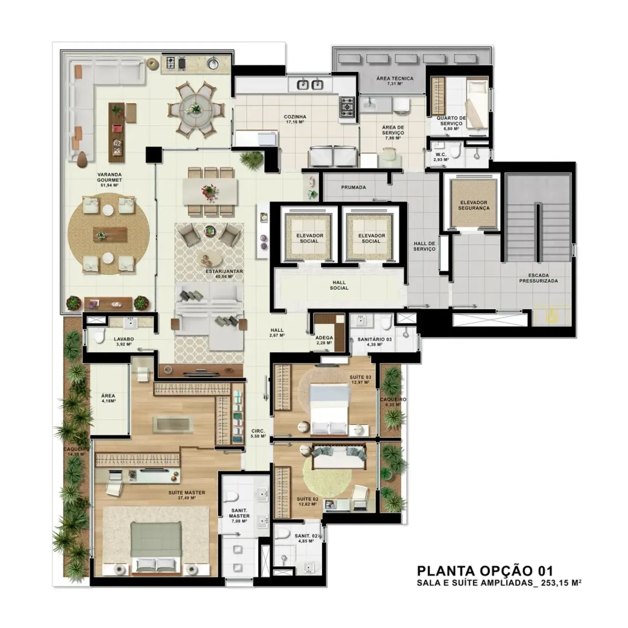 PLANTA 253m²