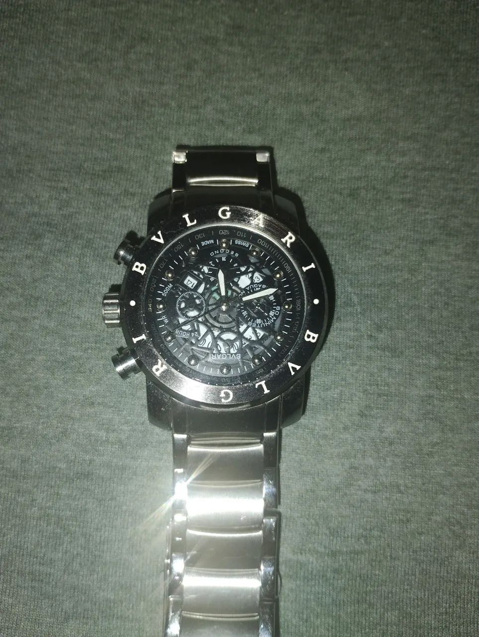 Relógio bvlgari 