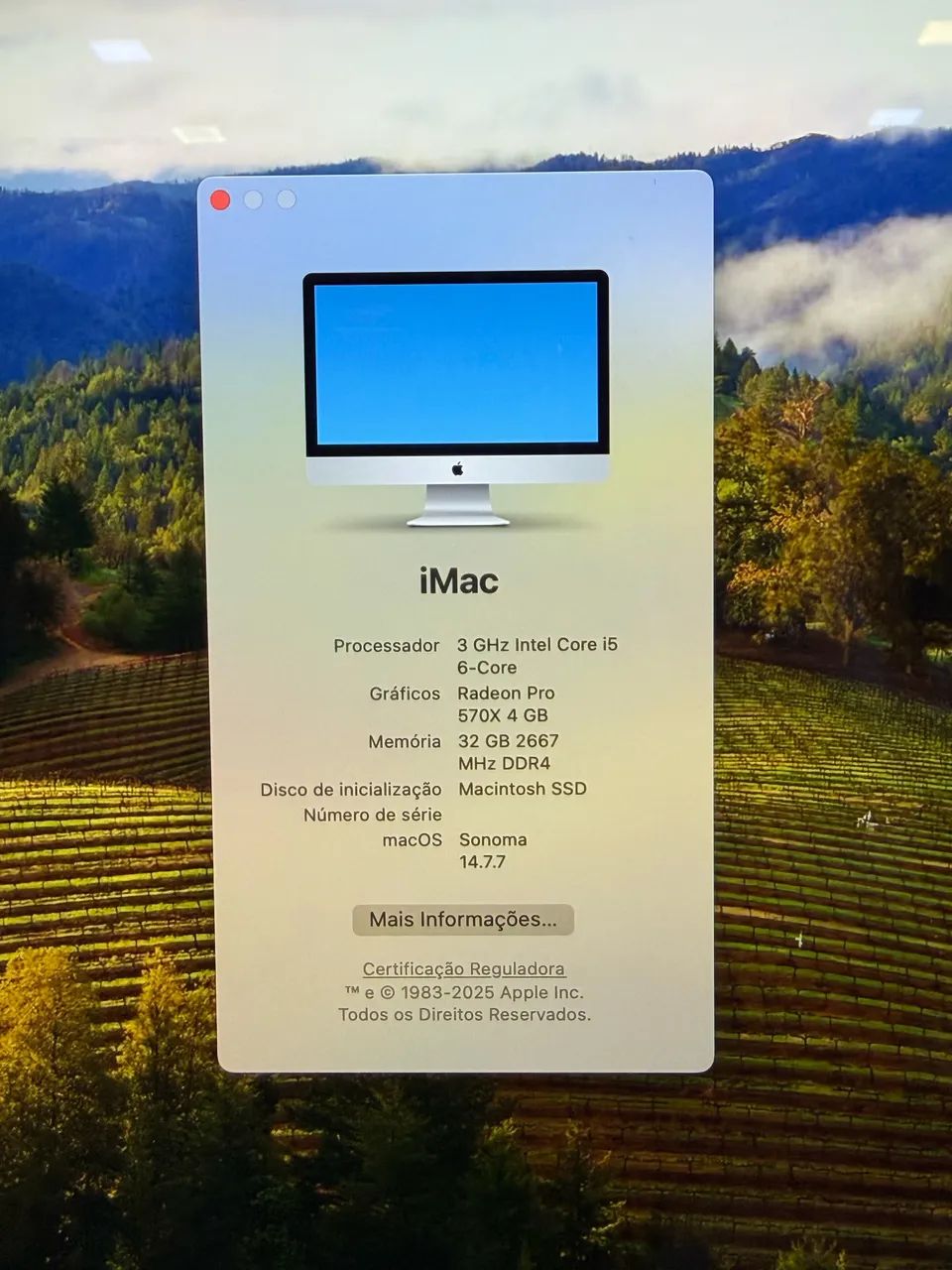 3 iMACs (2012, 2017 e 2019) completos - Foto 4