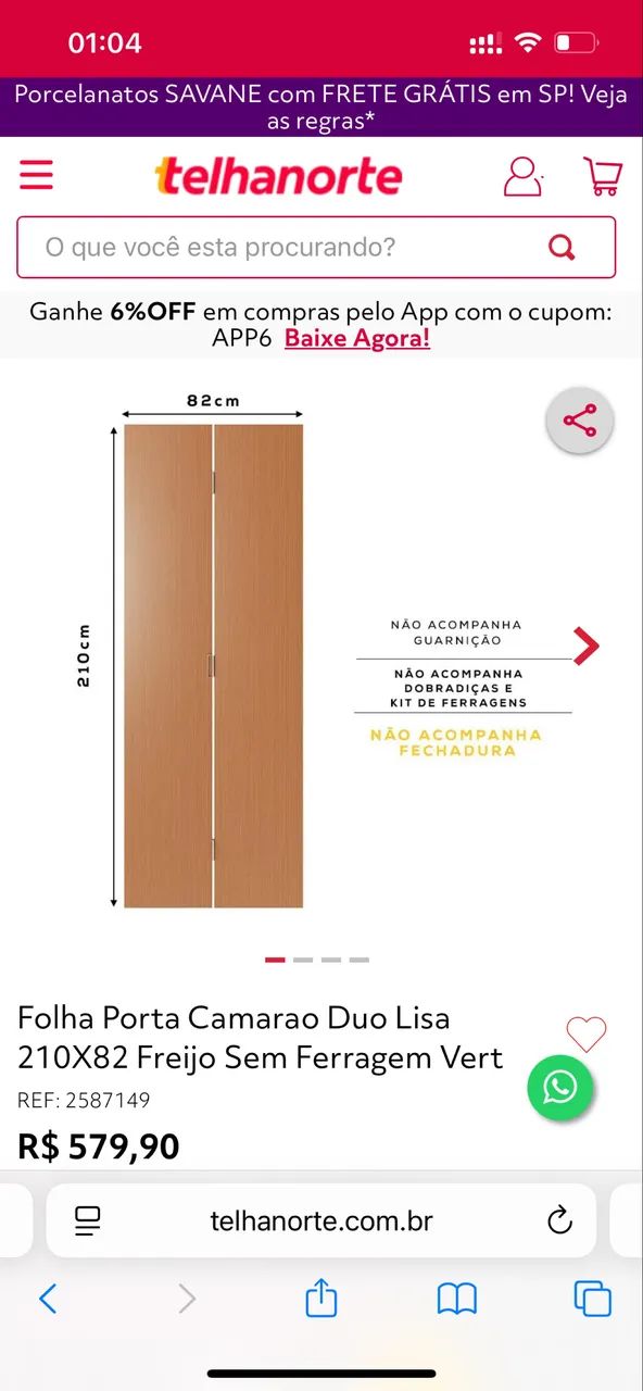 Porta Camarão de madeira - 210x80