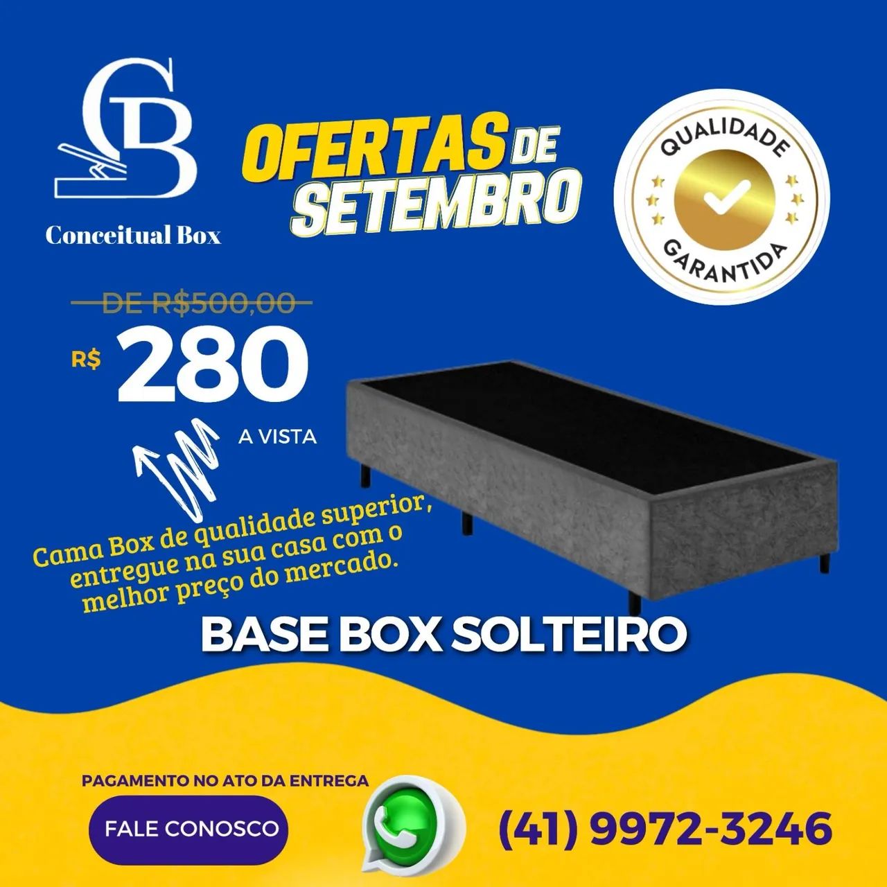 BASE BOX SOLTEIRO SIMPLES