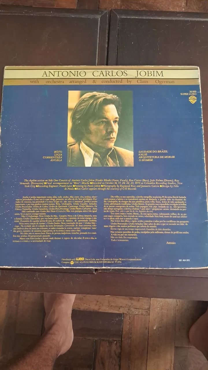 Vinil / Lp - Antônio Carlos Jobim Urubu - Foto 2