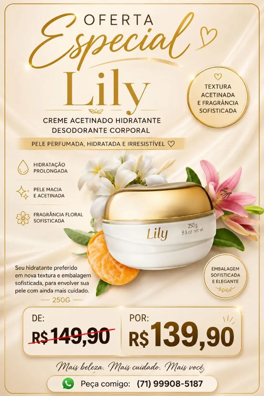 Loção Lily 