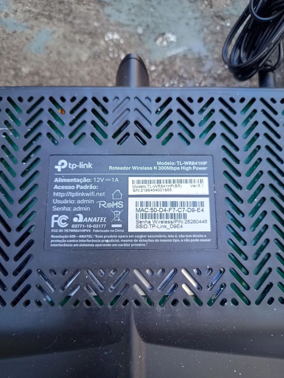 Vendo roteador TP-Link quebra parede, funcionando. - Foto 5