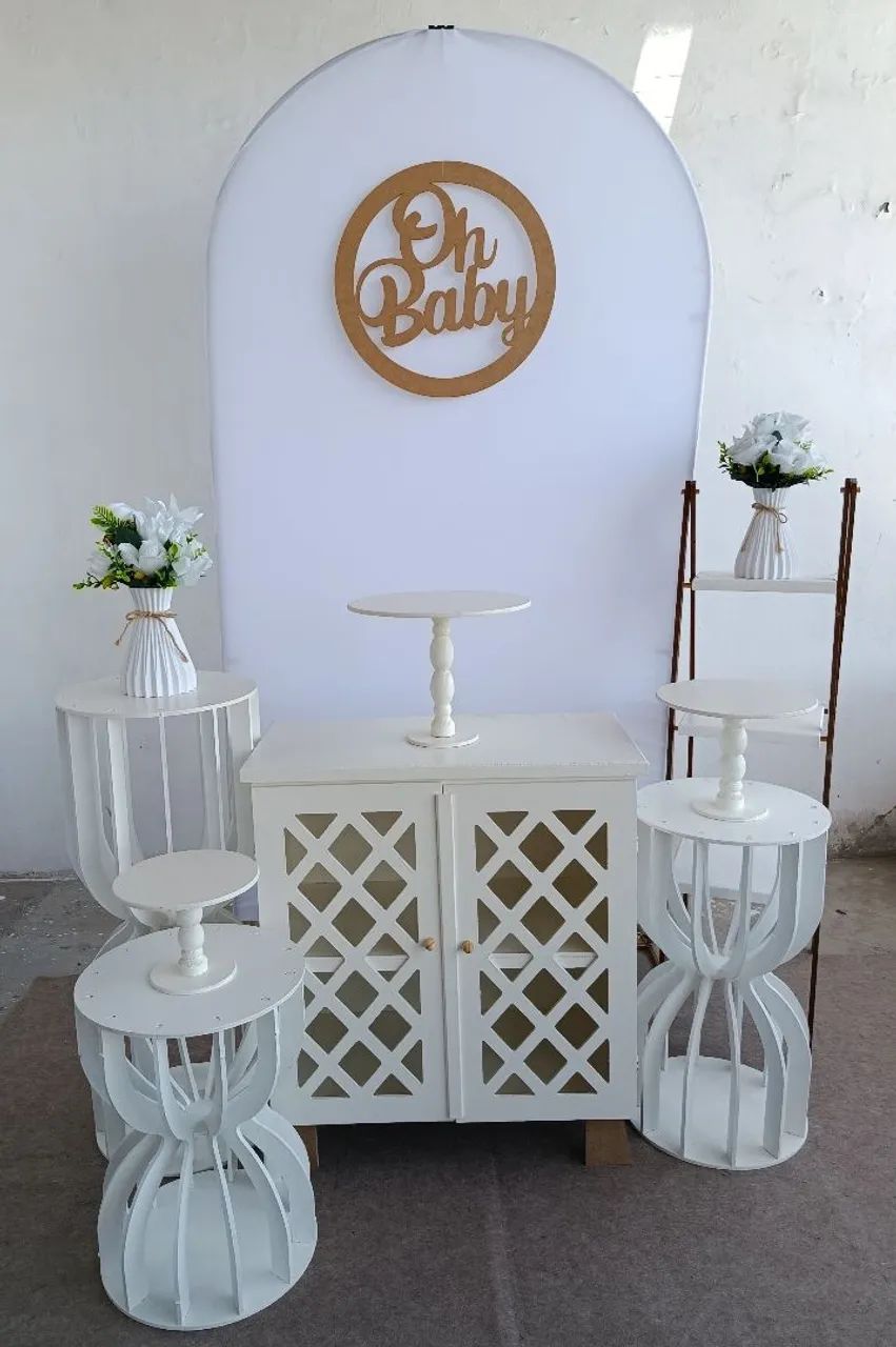 Decoração de festa Pegue e Monte 