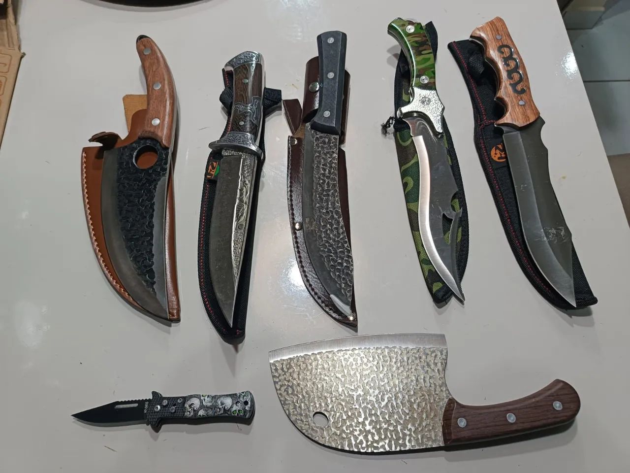 Facas artesanais 