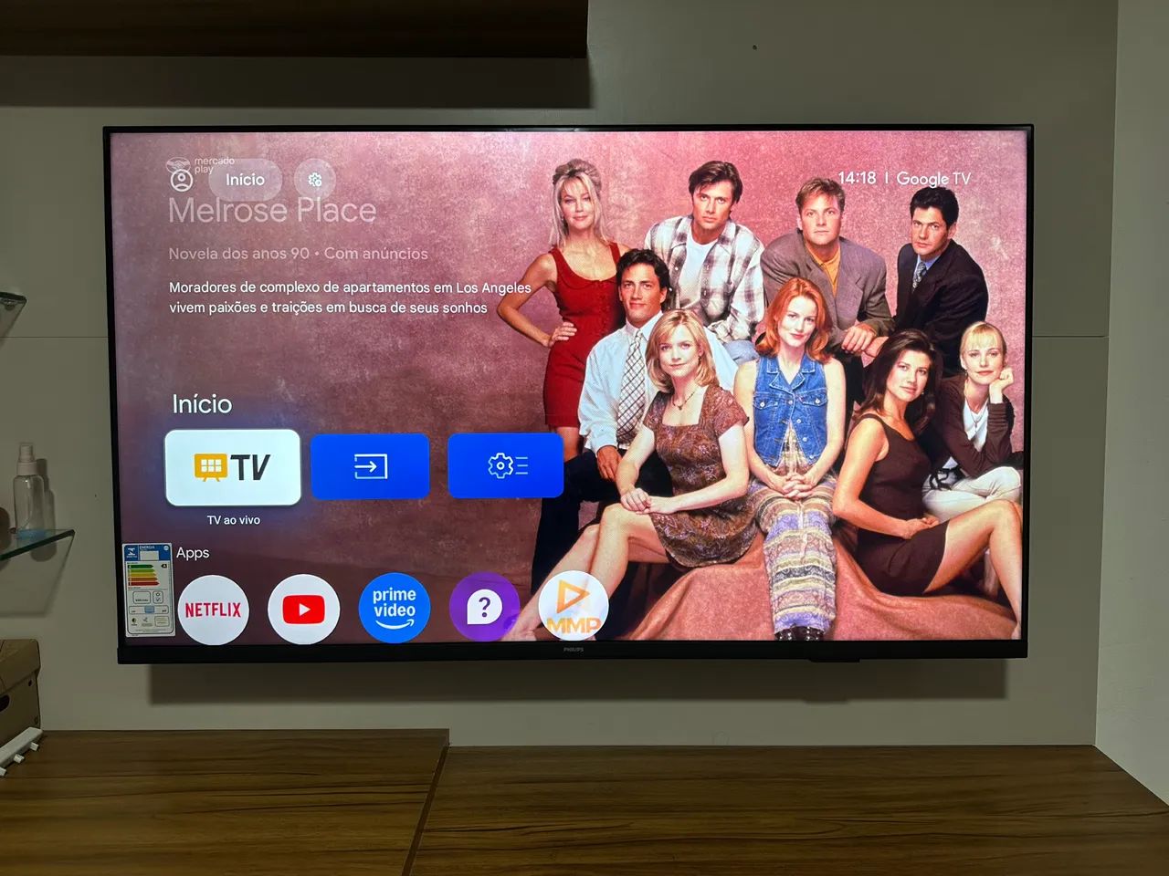 Smart Tv 50 polegadas Google 