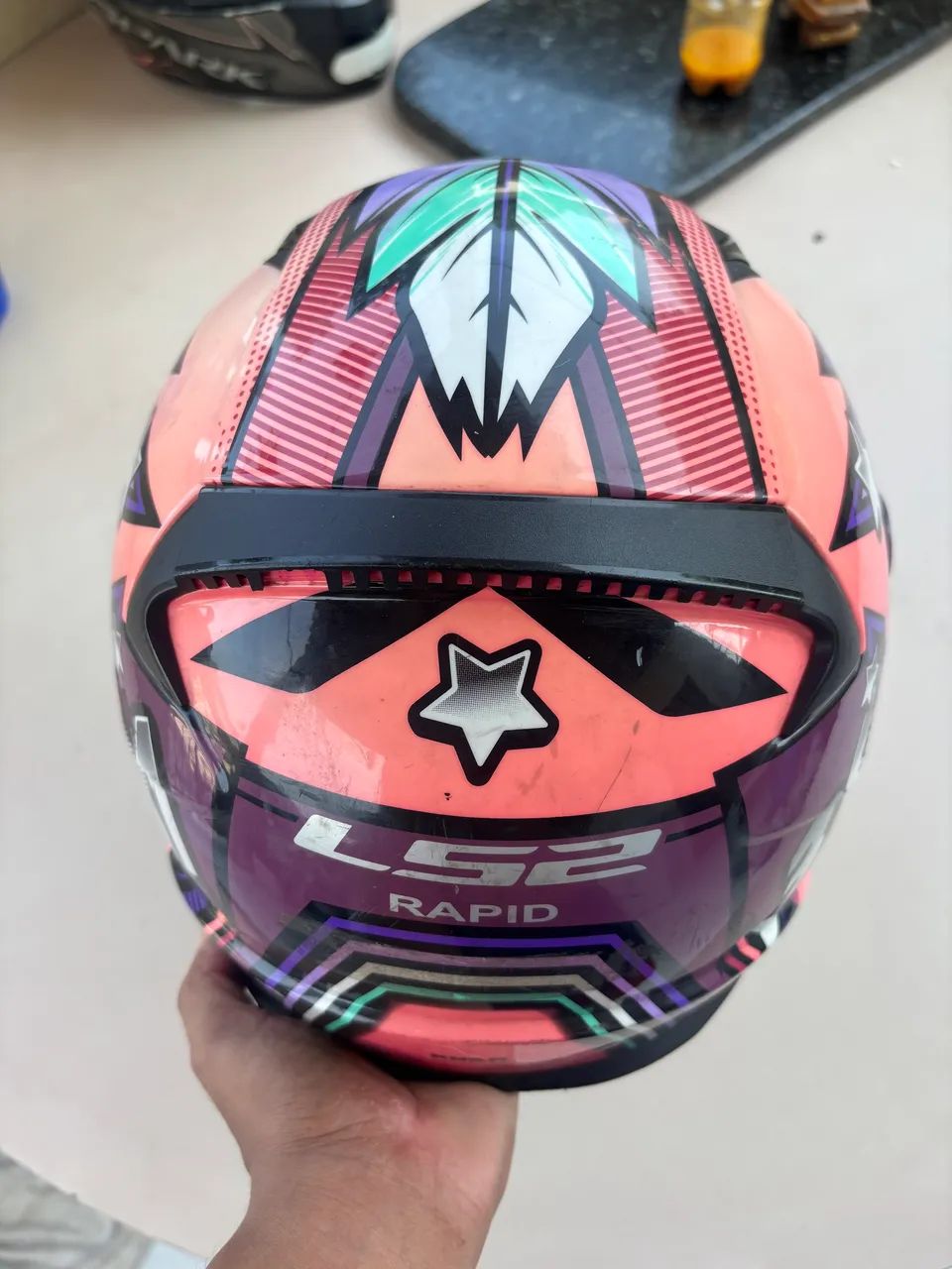 capacete LS2 RAPID KHAN  - Foto 3