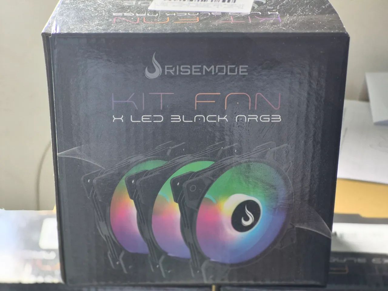 Kit 3 Ventoinhas 120mm Rise Mode - Foto 3