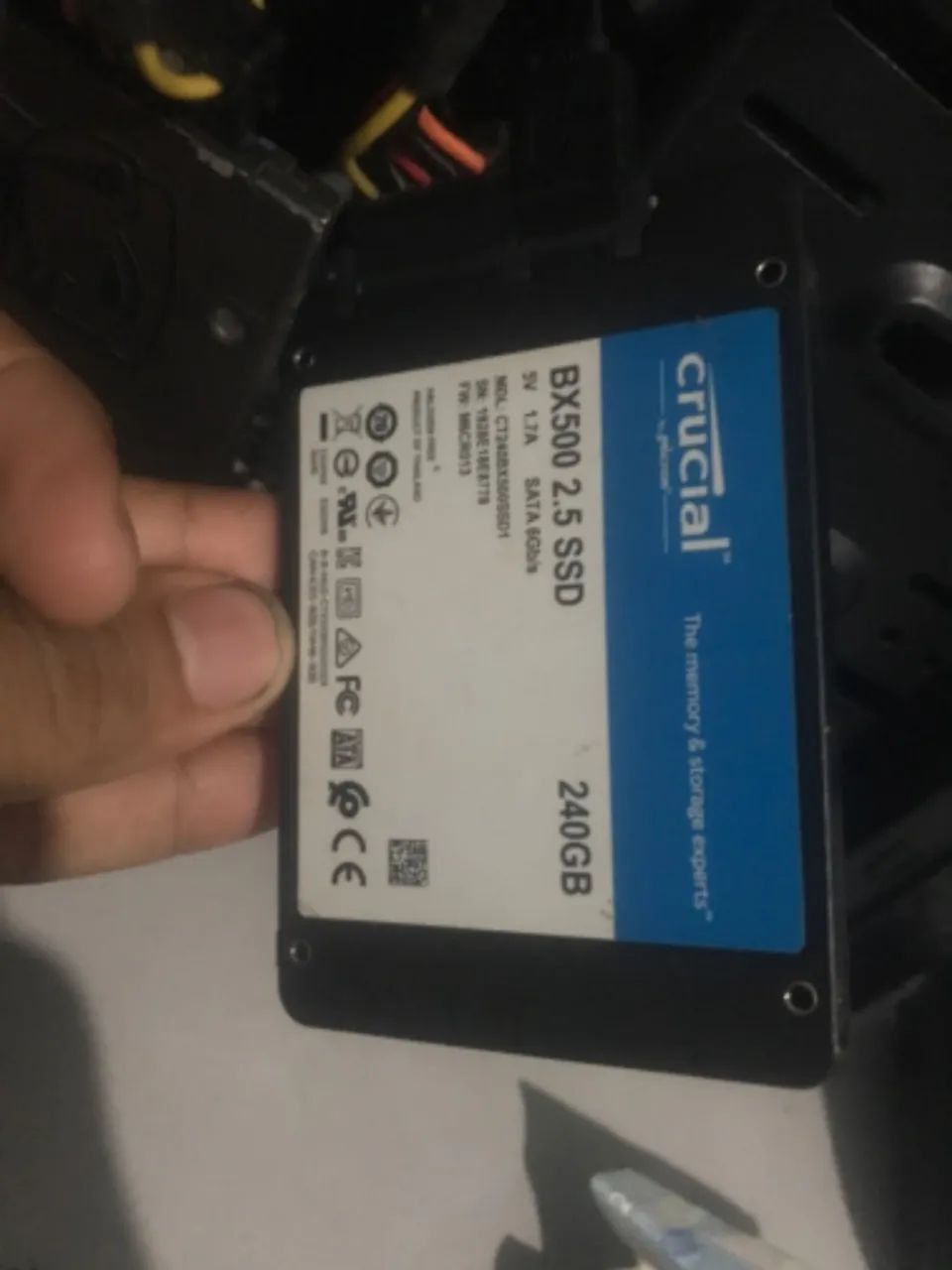 SSD crucial 240 GB
