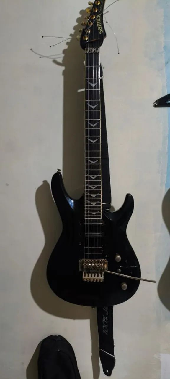 Guitarra Samick KR 664 - Raridade - Instrumentos musicais