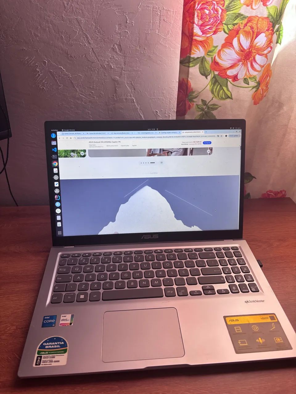 Notebook Intel Core i5 | RAM 16 | SSD 512 GB