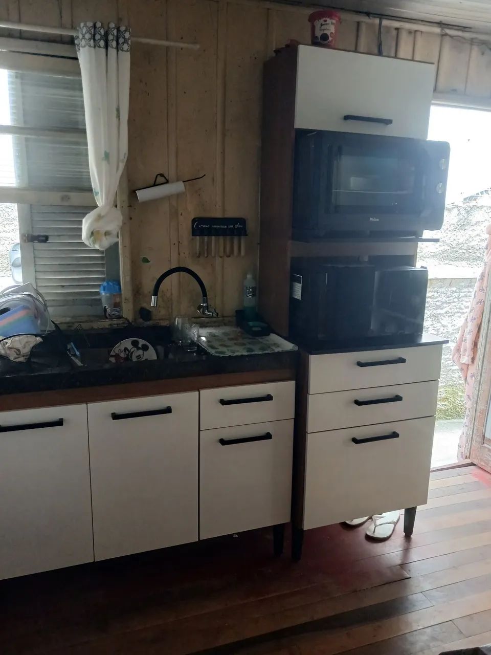 Vendo jogo de cozinha com pia de mármore junto - Foto 2