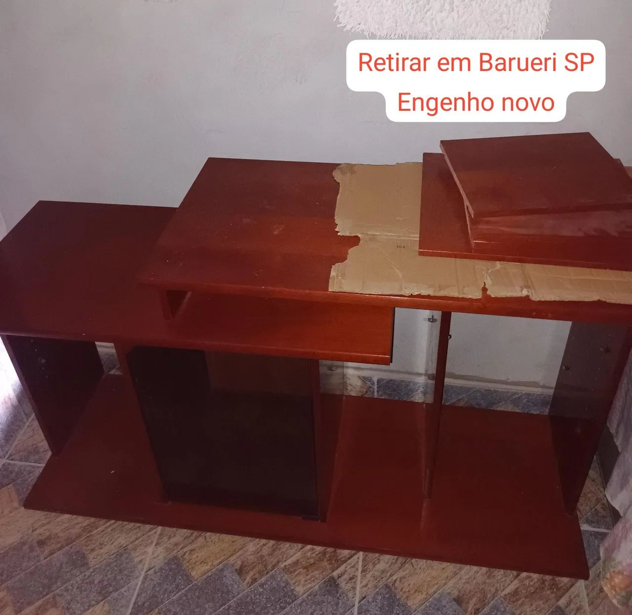 Rack para sala é só retirar 