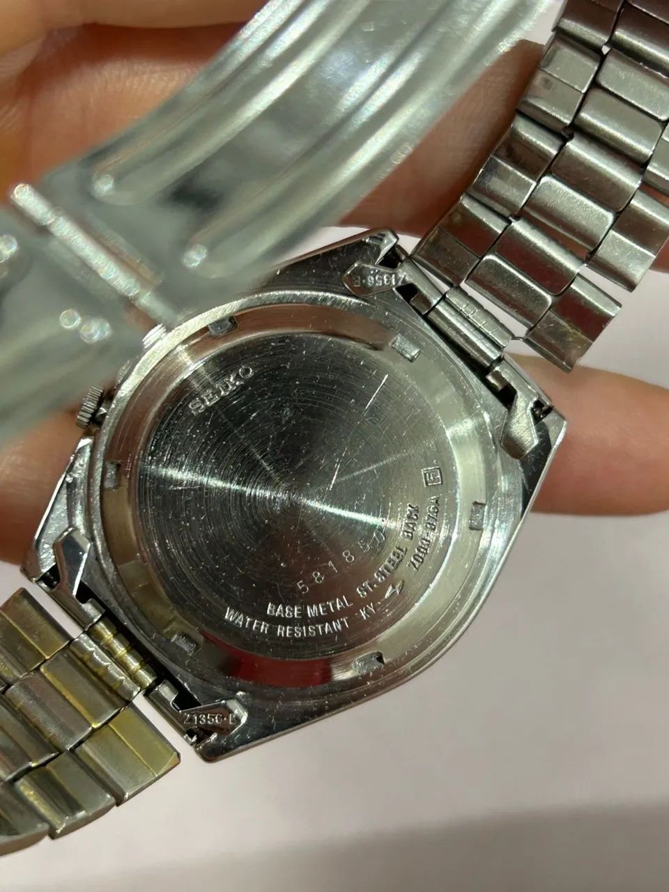 SEIKO VINTAGE PULSEIRA ASSINADA ORIGINAL - Foto 2