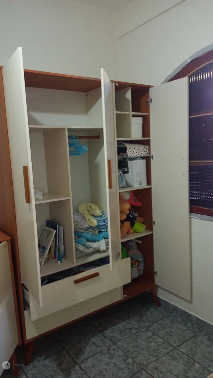Jogo da Quarto infantil(Cômoda/Guarda Roupa) - Foto 6