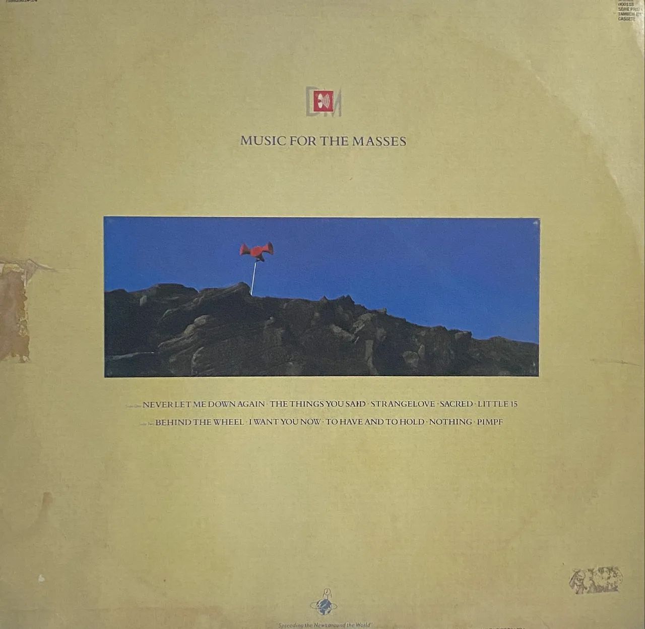 Disco Vinil - Depeche Mode - Music for the Masses (1987