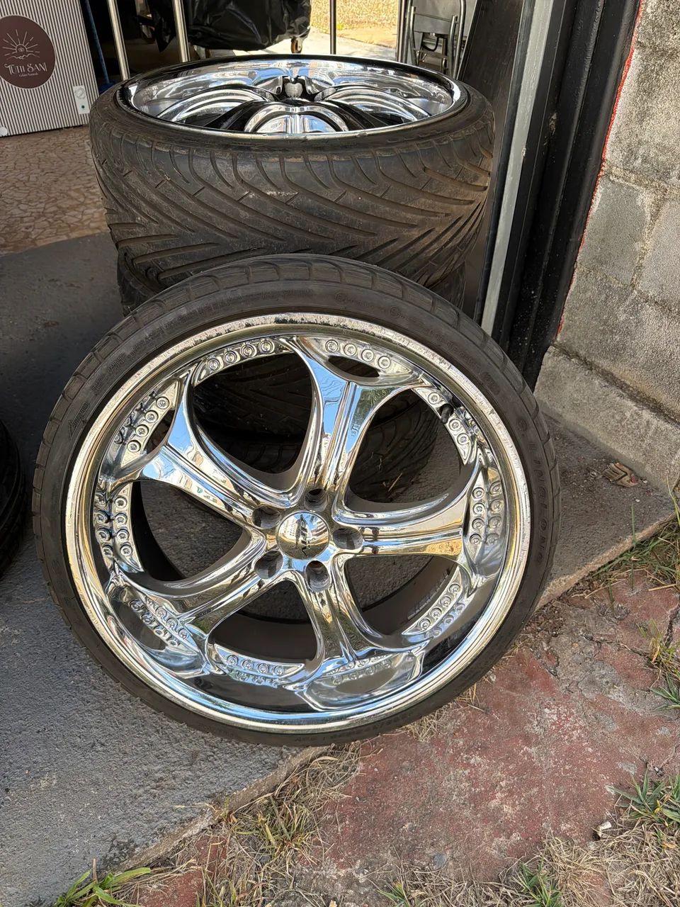 Rodas 20 Cromada