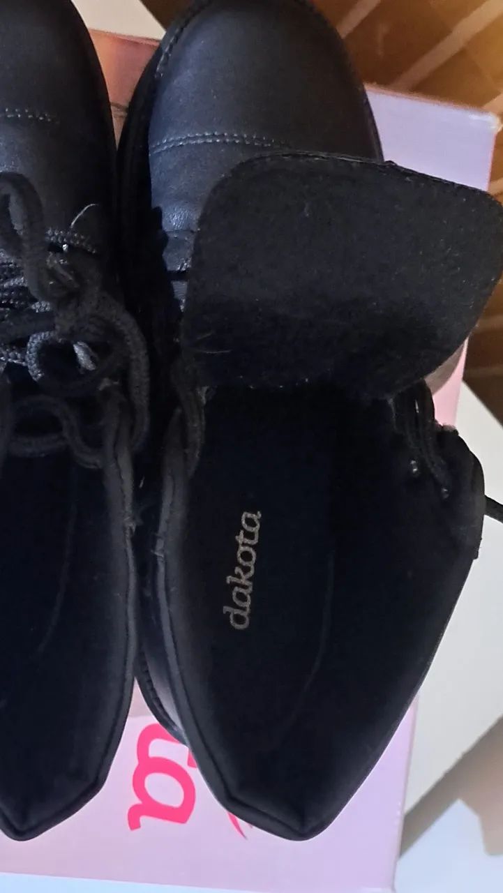 Bota Dakota Cano Curto Tratorada Preta - Nº 36 ? - Foto 4