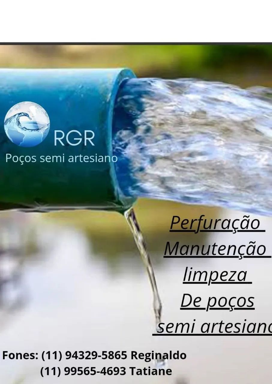 Poço semi artesiano 