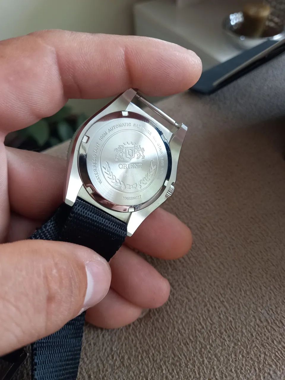Relógio ORIENT Automático Sport Land saphire cristal  - Foto 3