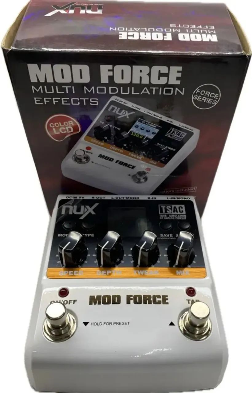 Pedal de Modulação NUX Mod Force