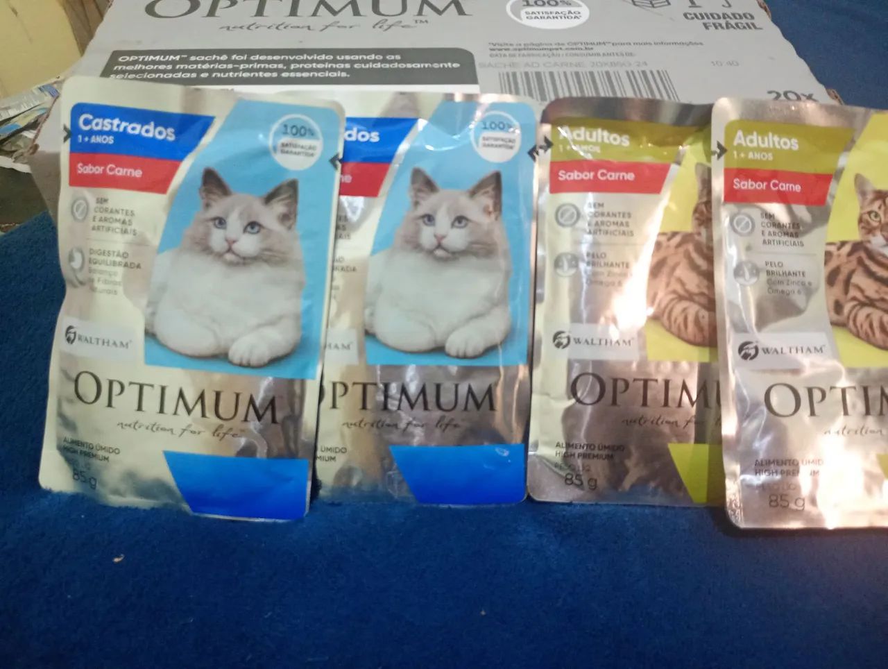 Sachê de gato prêmio 