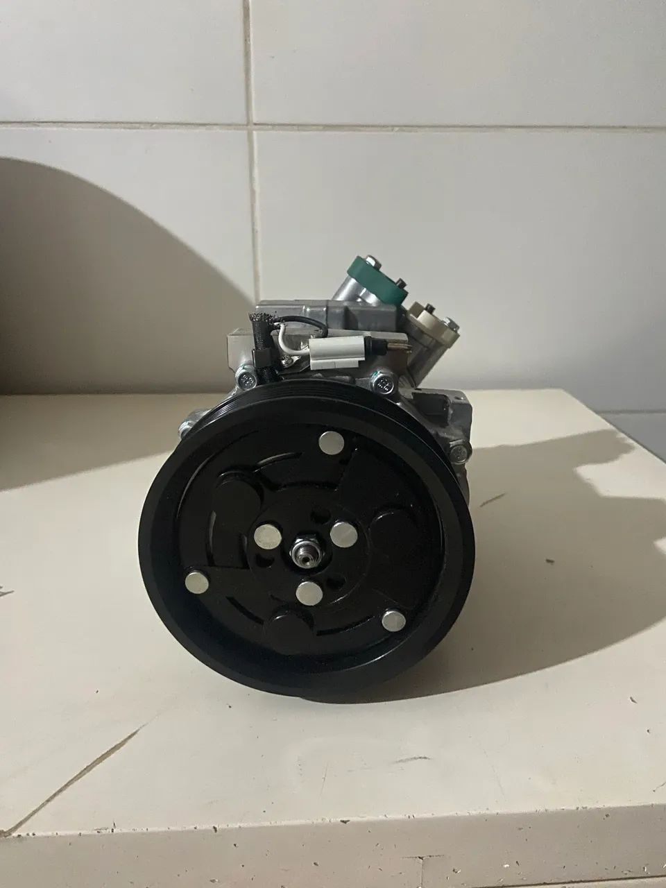 Compressor Ar Condicionado Sd7v16 Renault Sandero Duster 1.6   - Foto 4